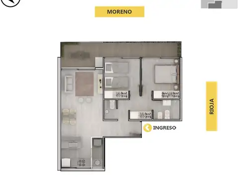 Departamento en Venta en Centro, Rosario