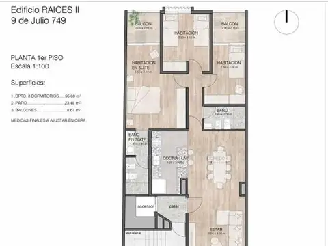 Departamento en Venta en Martín, Rosario