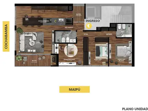 Departamento en Venta en Abasto, Rosario