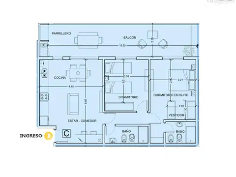 Departamento en Venta en Funes, Rosario