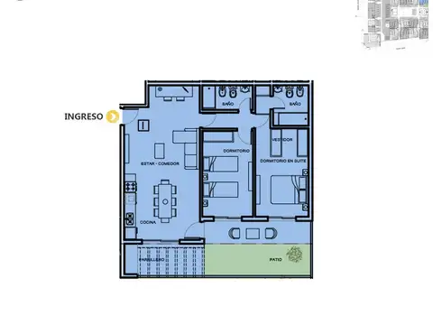 Departamento en Venta en Funes, Rosario