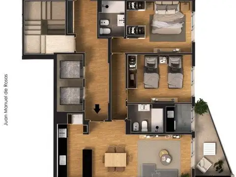 Departamento en Venta en Martin, Rosario