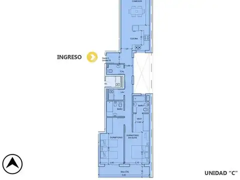 Departamento en Venta en Centro, Rosario