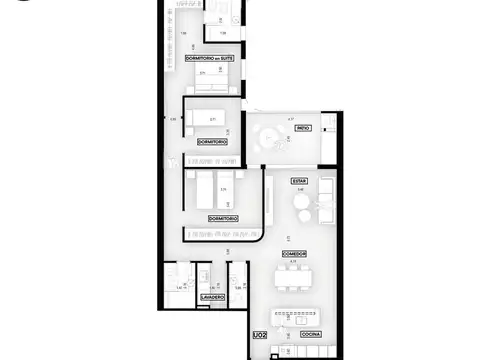 Departamento en Venta en Centro, Rosario
