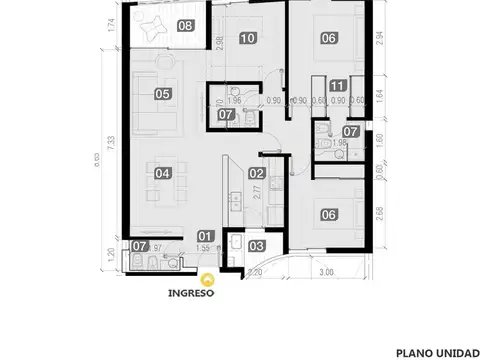 Departamento en Venta en Centro, Rosario