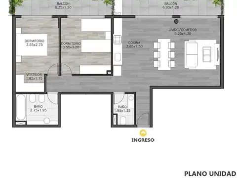 Departamento en Venta en Centro, Rosario