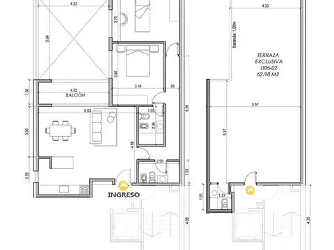 Departamento en Venta en Pichincha, Rosario