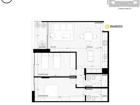 Departamento en Venta en Refinerias, Rosario