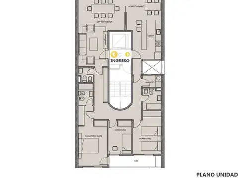 Departamento en Venta en Luis Agote, Rosario