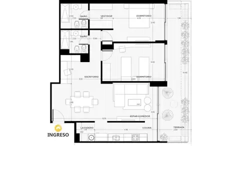 Departamento en Venta en Refinerias, Rosario