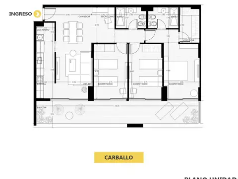 Departamento en Venta en Refinerias, Rosario