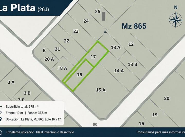 Terreno · 180m²
