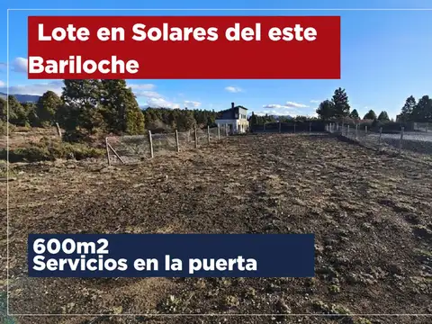 Lote en solares del este, san carlos de bariloche