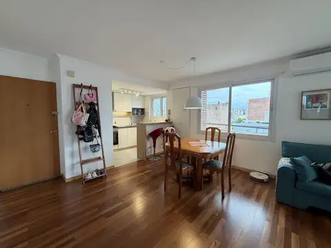 Departamento en alquiler un dormitorio amenities pichincha balcon al frente