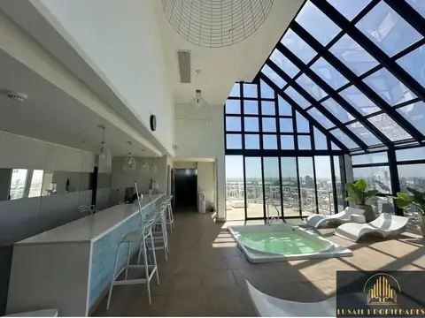 Venta habitación monoambiente amoblada en hotel rosario