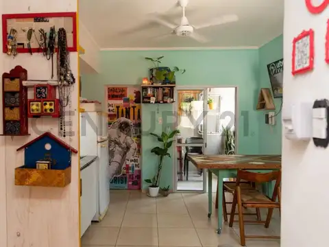 Venta departamento de 1 dormitorio con balcón en centro, santa fe