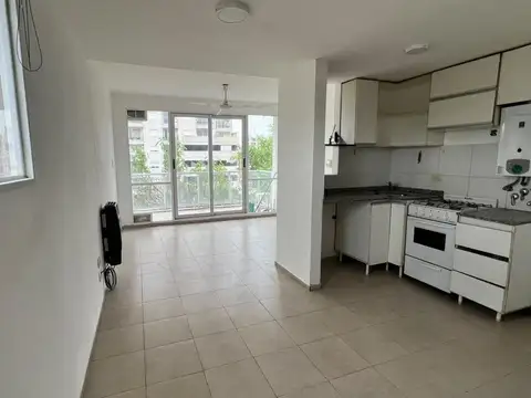 Venta - departamento de 1 dormitorio con balcón al frente - echesortu, rosario.