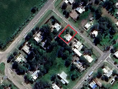 Venta terreno con propiedad a refaccionar