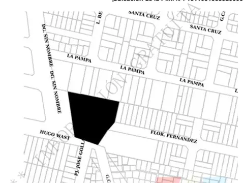 Venta de terreno en santa fe de 6400 m2