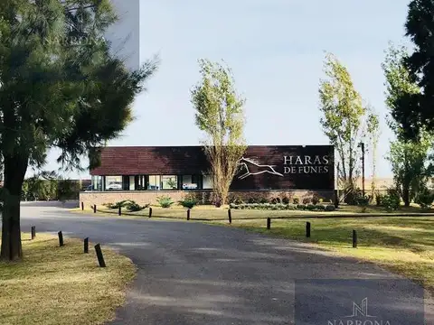Venta terreno 1218m2 en haras de funes club de campo- escriturado