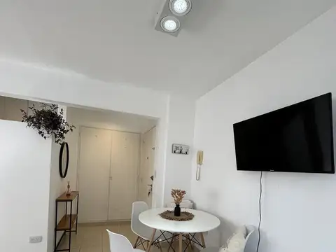 Departamento alquiler temporario mensual amoblado, palermo las cañitas 1 amb.