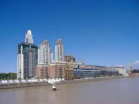 Bayres  2 amb amoblado 70mts2 vista dique  -puerto madero
