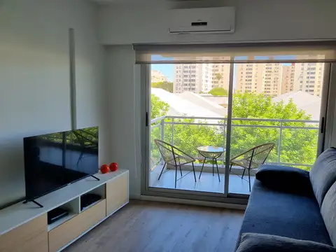 Espectacular dos ambientes en torre con amenities