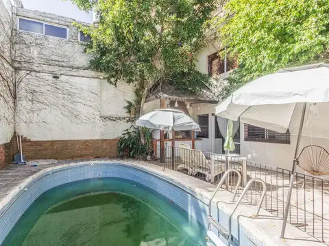 Venta casa en belgrano/nuñez con pileta y cochera