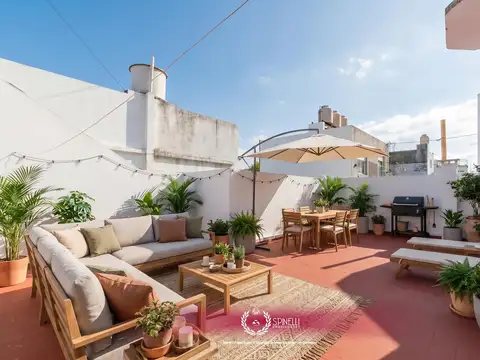 Venta casa 5 ambientes 316m² en parque chabacuco / boedo 2 cocheras 2 patios 2 baños 3 terrazas
