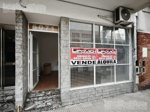 Alquiler local a la calle. apto varios rubros. av. juan b justo al 5000 - paternal.