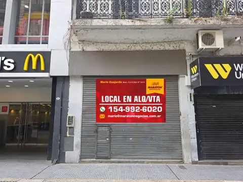 Local en alquiler en microcentro / centro