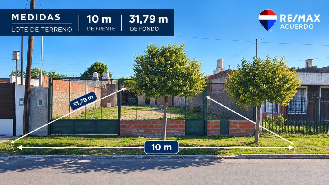 VENTA LOTE 10x31,7 - BARRIO SAVIO - SAN NICOLAS