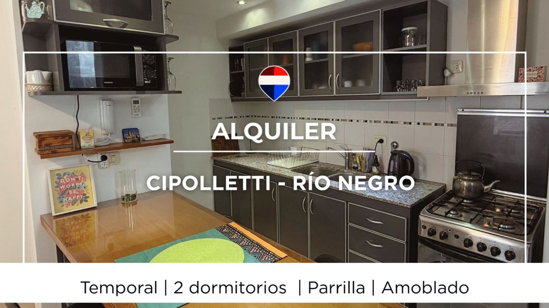 DPTO EN ALQUILER TEMPORAL  CIPOLLETTI