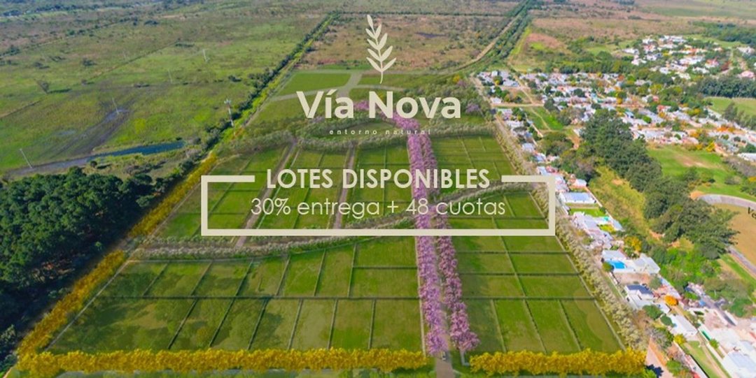 SE VENDEN TERRENOS EN RECONQUISTA, VIA NOVA- L.61