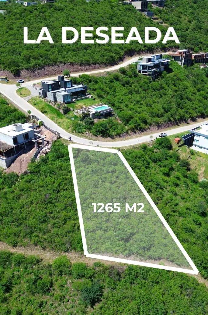 DUEÑO VENDE LOTE EN LA DESEADA 1260m2