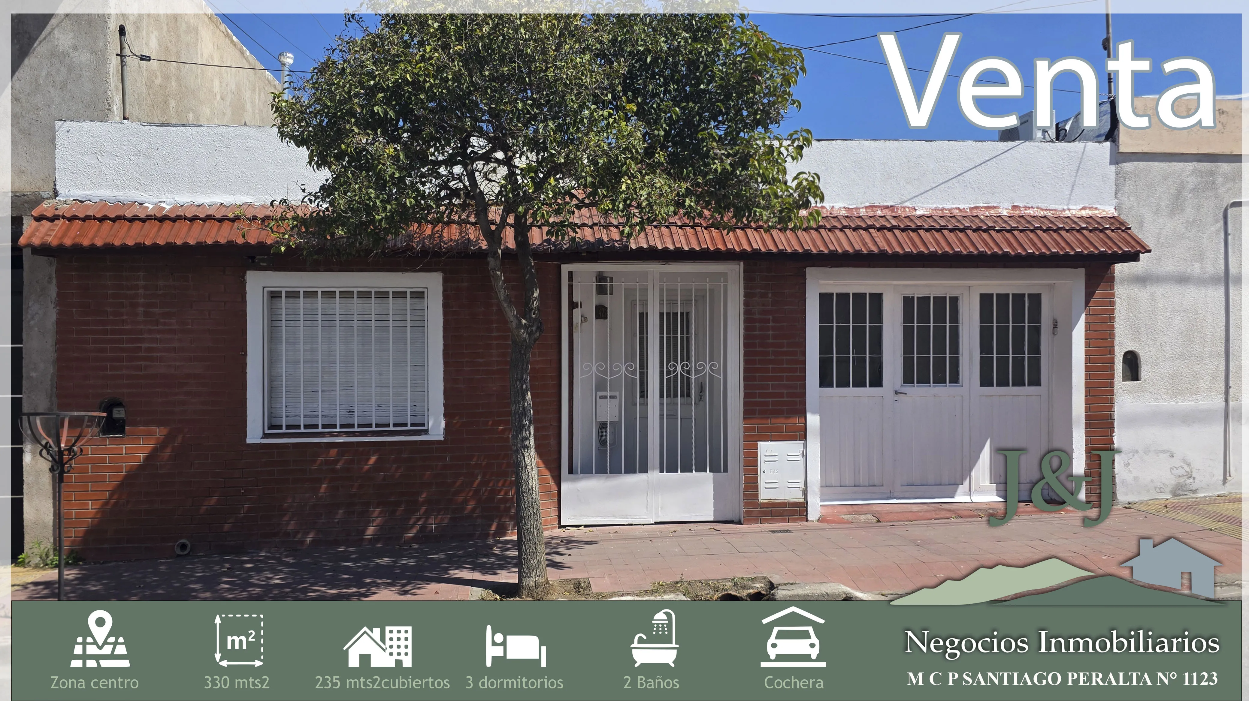 Vendo casa centrica con dpto interno. Oportunidad...