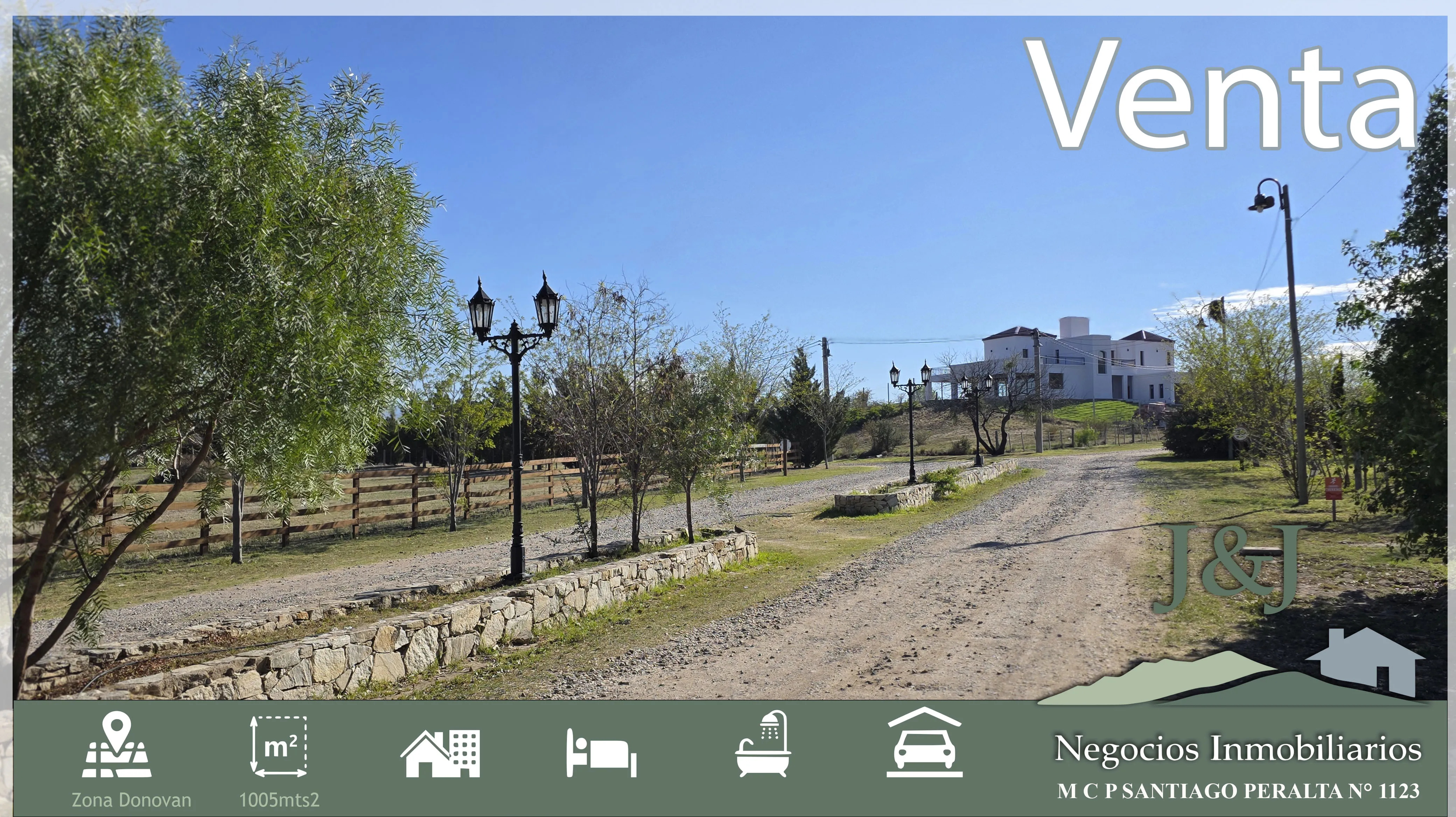 Vendo terreno en Donovan, loteo 3 Lomas