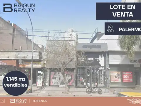 Terreno en Venta en Palermo, Capital Federal
