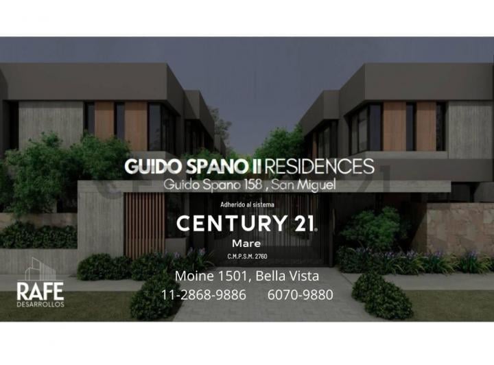 Casa · 86m² · 3 Ambientes · 1 Cochera