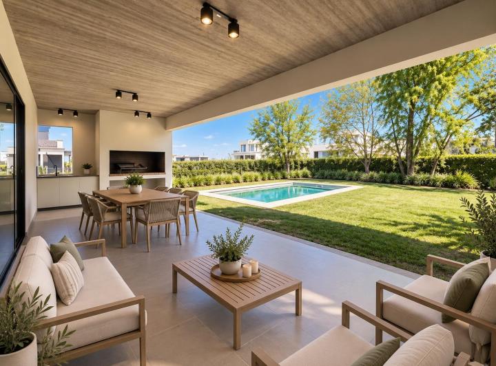 Casa · 200m² · 5 Ambientes · 3 Cocheras