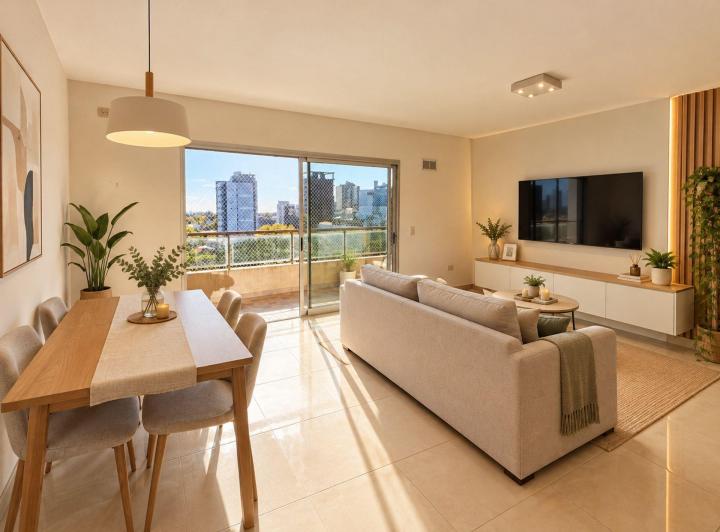 Departamento · 88m² · 3 Ambientes · 1 Cochera