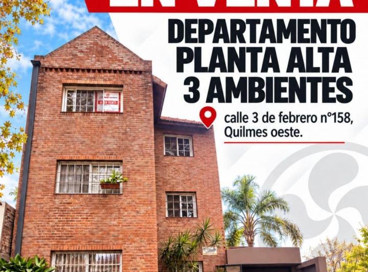 Departamento · 51m² · 3 Ambientes