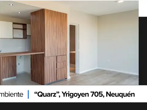 Monoambiente en alquiler torre quarz neuquén