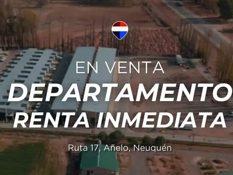Departamento con renta llave en mano