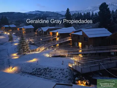 Departamento en venta c/cochera en aldea del golf en chapelco golf & resort