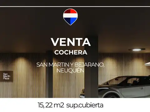 Venta cochera en pozo-san martin plaza
