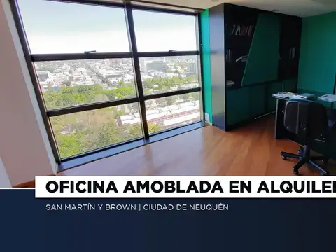 Alquila oficina amoblada cochera | neuquen