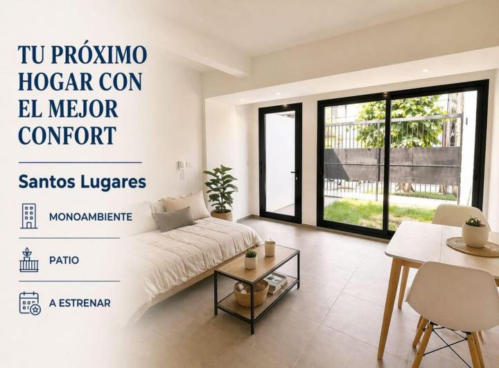 Departamento · 30m² · 1 Ambiente