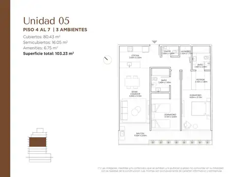 Departamento en Venta en Palermo Hollywood, Palermo