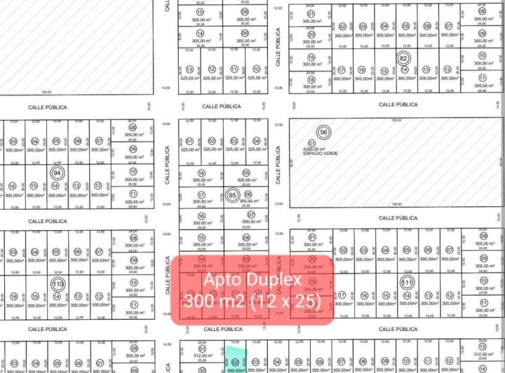 Terreno · 300m²